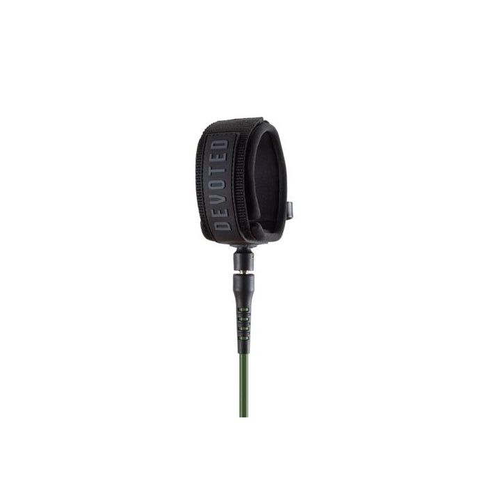 devoted core series 7ft pro leash black-olive